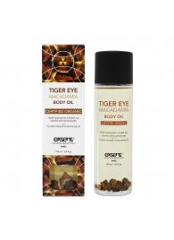 Органическое массажное масло TIGER EYE MACADAMIA - 100 мл. - Exsens - купить с доставкой в Саратове