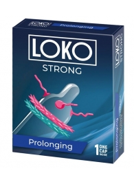 Стимулирующая насадка на пенис LOKO STRONG с продлевающим эффектом - Sitabella - в Саратове купить с доставкой