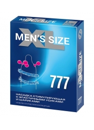 Стимулирующая насадка на пенис MEN SIZE 777 - Sitabella - в Саратове купить с доставкой