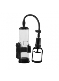 Прозрачная вакуумная помпа с вибрацией Vibrating Penis Pump - Dream Toys - в Саратове купить с доставкой