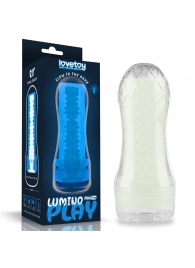 Светящийся в темноте мастурбатор Lumino Play Masturbator Ribbed - Lovetoy - в Саратове купить с доставкой