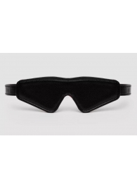 Двусторонняя красно-черная маска на глаза Reversible Faux Leather Blindfold - Fifty Shades of Grey - купить с доставкой в Саратове