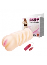 Вибрирующий мастурбатор со входом-вагиной - Baile - в Саратове купить с доставкой