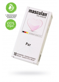 Супертонкие презервативы Masculan Pur - 10 шт. - Masculan - купить с доставкой в Саратове