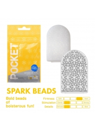 Карманный мастурбатор Spark Beads - Tenga - в Саратове купить с доставкой