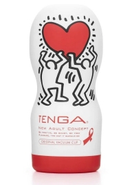 Мастурбатор Keith Haring Cup Deep Throat - Tenga - в Саратове купить с доставкой