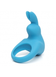 Голубое эрекционное виброкольцо Happy Rabbit Rechargeable Rabbit Cock Ring - Happy Rabbit - в Саратове купить с доставкой