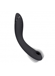 Темно-серый стимулятор G-точки Womanizer OG c технологией Pleasure Air и вибрацией - 17,7 см. - Womanizer купить в Саратове с доставкой в Orgasmix.ru Темно-серый стимулятор G-точки Womanizer OG c технологией Pleasure Air и вибрацией - 17,7 см. - Womanizer