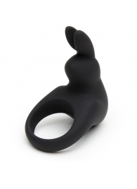 Черное эрекционное виброкольцо Happy Rabbit Rechargeable Rabbit Cock Ring - Happy Rabbit - в Саратове купить с доставкой