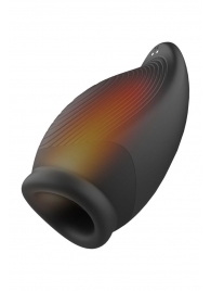 Мастурбатор с вибрацией и функцией нагрева Squeezable Stroker - Dream Toys - в Саратове купить с доставкой