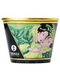 Массажная свеча Exotic Green Tea с ароматом зелёного чая - 170 мл. - Shunga - купить с доставкой в Саратове