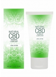 Лубрикант с пролонгирующим эффектом Natural CBD Numbing Lubricant - 50 мл. - Shots Media BV - купить с доставкой в Саратове