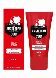 Крем-пролонгатор CBD from Amsterdam Delay Cream - 50 мл. - Shots Media BV - купить с доставкой в Саратове