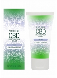 Крем для мастурбации для мужчин Natural CBD Masturbation Cream For Him - 50 мл. - Shots Media BV - купить с доставкой в Саратове