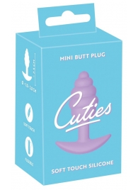 Фиолетовая анальная втулка Mini Butt Plug - 7,5 см. - Orion в Саратове Фиолетовая анальная втулка Mini Butt Plug - 7,5 см. - Orion