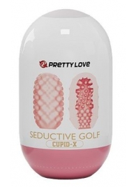 Розовый мастурбатор-яйцо Seductive Golf - Baile - в Саратове купить с доставкой