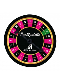 Настольная игра-рулетка Sex Roulette Love   Marriage - Tease&Please - купить с доставкой в Саратове