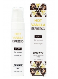 Возбуждающий гель Hot Vanilla Espresso Arousal Gel - 15 мл. - Exsens - купить с доставкой в Саратове