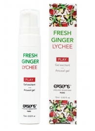 Возбуждающий гель Fresh Ginger Lychee Arousal Gel - 15 мл. - Exsens - купить с доставкой в Саратове