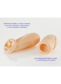 Латексный удлинитель пениса - Sitabella - в Саратове купить с доставкой