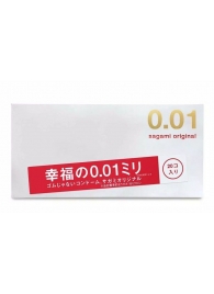 Ультратонкие презервативы Sagami Original 0.01 - 20 шт. - Sagami - купить с доставкой в Саратове