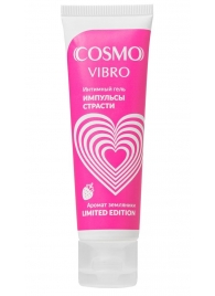 Возбуждающий гель на водно-силиконовой основе Cosmo Vibro с ароматом земляники - 50 гр. - Биоритм - купить с доставкой в Саратове