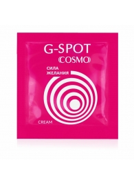 Стимулирующий интимный крем для женщин Cosmo G-spot - 2 гр. - Биоритм - купить с доставкой в Саратове