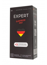 Презервативы EXPERT Surprise Mix - 12 шт.(+3 в подарок) - Expert - купить с доставкой в Саратове