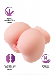 Реалистичный мастурбатор Giovanna - ToyFa - в Саратове купить с доставкой