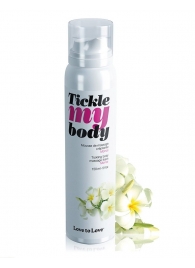Массажная хрустящая пенка Tickle My Body Monoi с ароматом моной - 150 мл. - Love to Love - купить с доставкой в Саратове