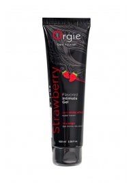 Интимный гель на водной основе Lube Tube Strawberry с клубничным вкусом - 100 мл. - ORGIE - купить с доставкой в Саратове