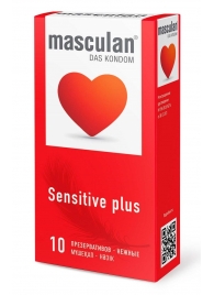 Презервативы Masculan Sensitive plus - 10 шт. - Masculan - купить с доставкой в Саратове