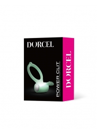 Светящееся в темноте эрекционное виброкольцо Power Clit - Dorcel - в Саратове купить с доставкой