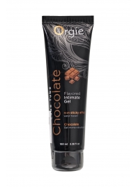 Интимный гель на водной основе Lube Tube Chocolate с шоколадным вкусом - 100 мл. - ORGIE - купить с доставкой в Саратове