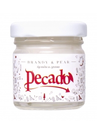 Массажная свеча Brandy   Pear - 35 мл. - Pecado - купить с доставкой в Саратове