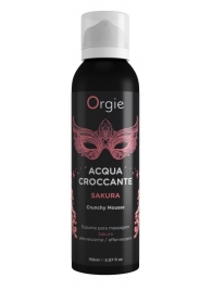 Хрустящая пенка для массажа Orgie Acqua Croccante Sakura с ароматом сакуры - 150 мл. - ORGIE - купить с доставкой в Саратове