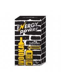 Стимулирующий гель для двоих Energy Power с эффектом вибрации - 15 гр. - HotFlowers - купить с доставкой в Саратове