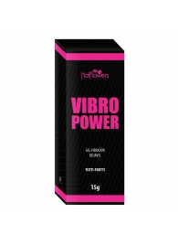 Жидкий вибратор Vibro Power со вкусом тутти-фрутти - 15 гр. - HotFlowers - купить с доставкой в Саратове