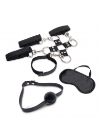 Набор для фиксации из 7 предметов Hogtie   Ball Gag Kit - Lux Fetish - купить с доставкой в Саратове