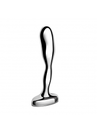 Стальной стимулятор простаты Stainless Steel Prostate Plug - 11,5 см. - b-Vibe - в Саратове купить с доставкой