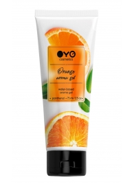 Лубрикант на водной основе OYO Aroma Gel Orange с ароматом апельсина - 75 мл. - OYO - купить с доставкой в Саратове