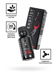 Возбуждающие капли для женщин Erotist Love Potion - 20 мл. - Erotist Libido Booster - купить с доставкой в Саратове