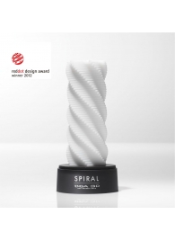 Белый 3D мастурбатор SPIRAL - Tenga - в Саратове купить с доставкой