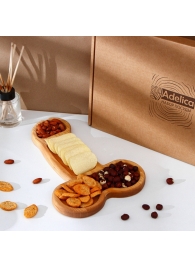 Деревянное блюдо для подачи в форме члена (32,5 х 20 х 1,7 см) - Сима-Ленд - купить с доставкой в Саратове