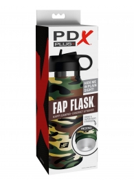 Мастурбатор в камуфляжной колбе Fap Flask - Pipedream - в Саратове купить с доставкой