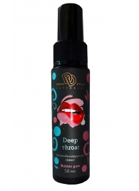 Спрей для горла Deep Throat с десенсибилизирующим эффектом и вкусом бабл-гам - 50 мл. - БиоМед - купить с доставкой в Саратове