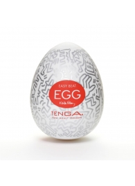 Мастурбатор-яйцо Keith Haring EGG PARTY - Tenga - в Саратове купить с доставкой