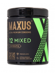 Презервативы MAXUS Mixed - 12 шт. - Maxus - купить с доставкой в Саратове