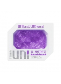 Фиолетовый мастурбатор-стимулятор Tenga Uni Amethyst - Tenga - в Саратове купить с доставкой