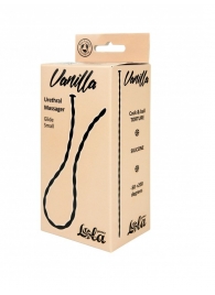 Черный уретральный массажер Glide Small - 30 см. - Lola Games - купить с доставкой в Саратове